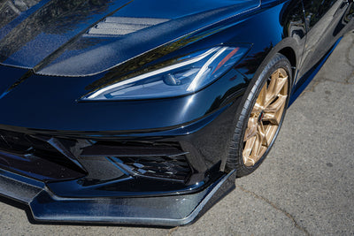 2020+ Corvette C8 Stingray Pure Performance LA Carbon FiberFront Lip / Splitter