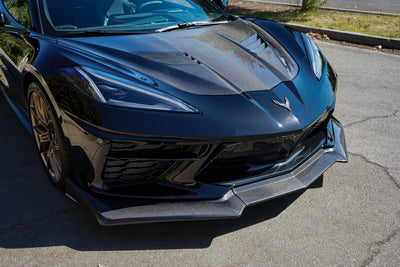 2020+ Corvette C8 Stingray Pure Performance LA Carbon FiberFront Lip / Splitter