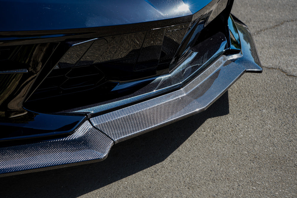 2020+ Corvette C8 Stingray Pure Performance LA Carbon FiberFront Lip / Splitter