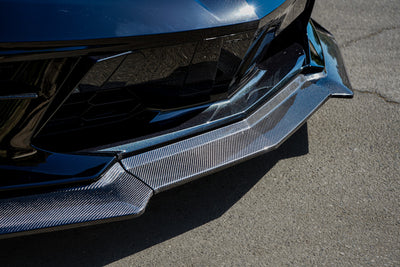 2020+ Corvette C8 Stingray Pure Performance LA Carbon FiberFront Lip / Splitter