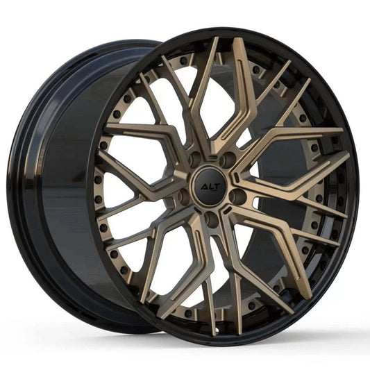 DL20 2-Piece Forged wheels 20x9 / 21x12 for C8 Corvette Z51 - Gem Motorsports