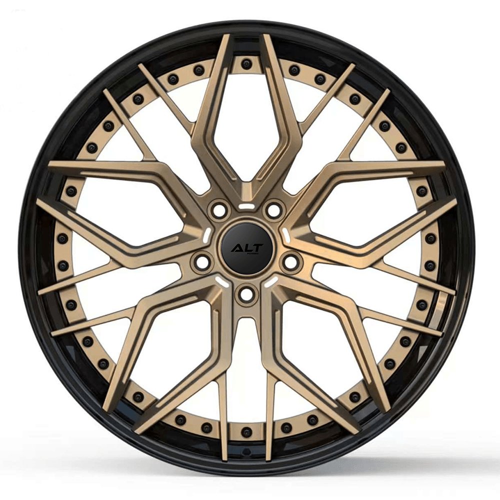 DL20 2-Piece Forged wheels 20x9 / 21x12 for C8 Corvette Z51 - Gem Motorsports