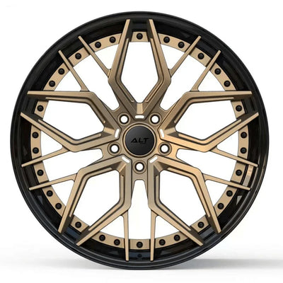 DL20 2-Piece Forged wheels 20x9 / 21x12 for C8 Corvette Z51 - Gem Motorsports