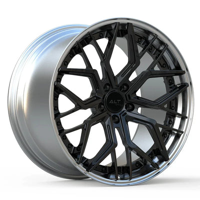DL20 2-Piece Forged wheels 20x9 / 21x12 for C8 Corvette Z51 - Gem Motorsports