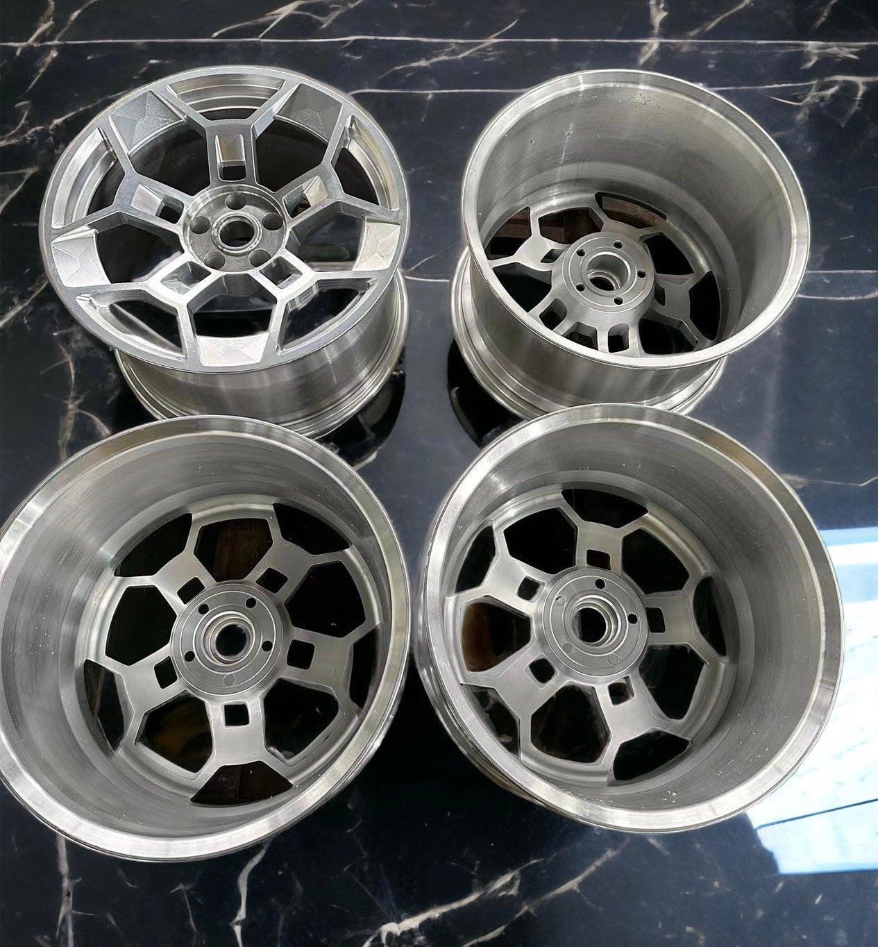 MM M17R Forged GTD Style wheels 20x10 / 20x11 for Ford Mustang GT, ECO, V6 - Gem Motorsports