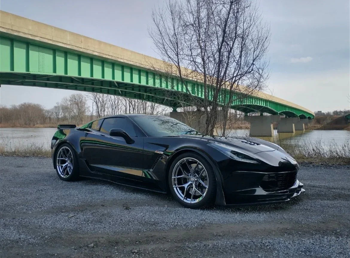 C7 Builds ALT5 Forged wheels 19X10 / 20X12 for C7 Corvette Z06 / Grand Sport / Z ...