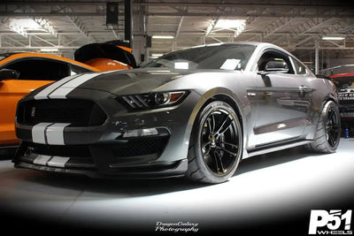 P51 101 19x11 / 19x11.5 wheels for Ford Mustang Shelby GT350/R - Gem Motorsports
