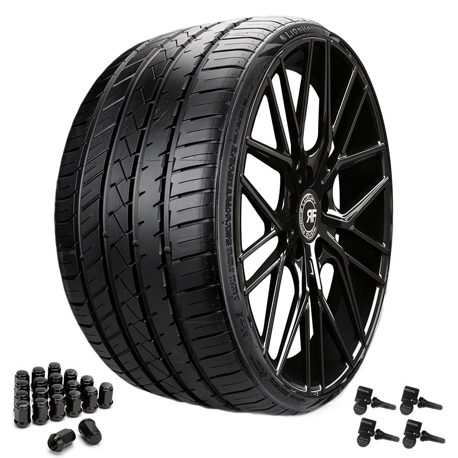Roadforce RF13 22x9 / 22x10.5 Wheel & Tire Package for Mercedes S-class S560 S450 S550 - Gem Motorsports